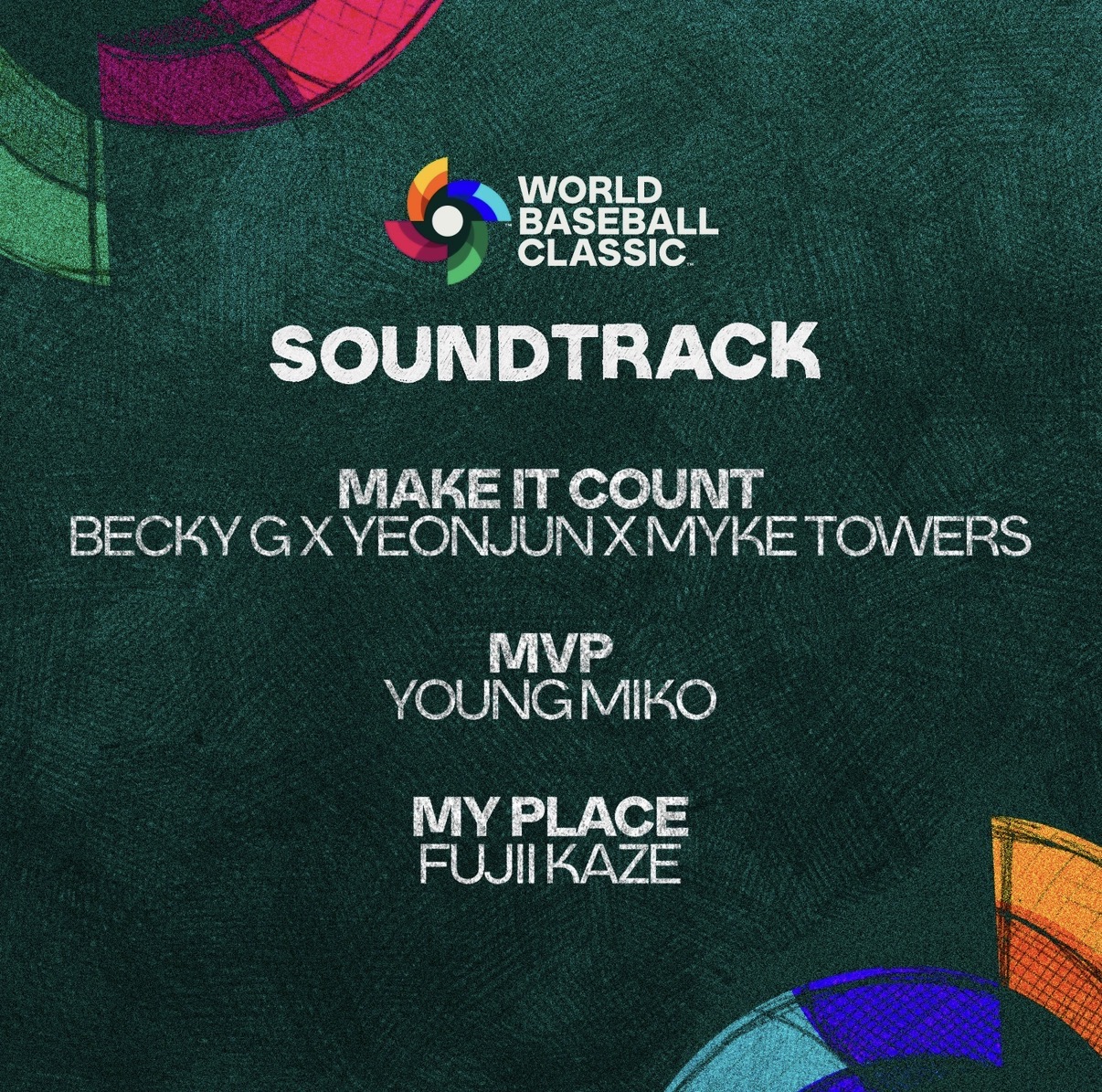 El Clásico Mundial 2026 Estrena su Primer Soundtrack Oficial con Becky G, Myke Towers y Young Miko