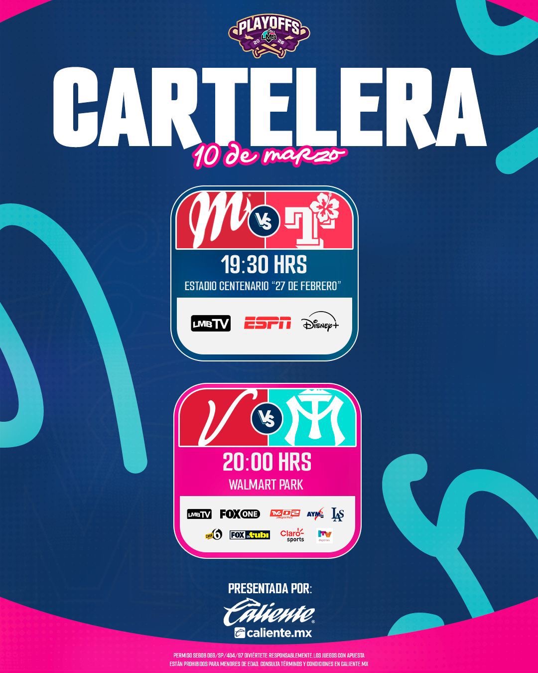 Arrancan Semifinales de la LMS 2026: Diablos Busca el Bicampeonato, Cuatro Equipos Pelean la Corona