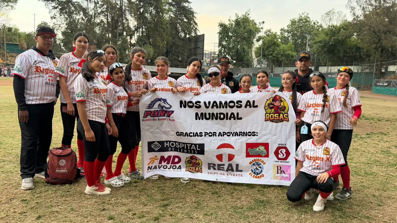 Región X de la ALIJBRM Clasifica al Mundial de Softbol PONY League en McAllen, Texas