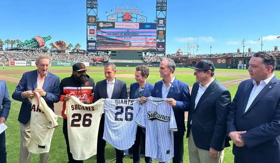 Sultanes de Monterrey Enfrentan a los Giants en Oracle Park: La LMB Llega a San Francisco