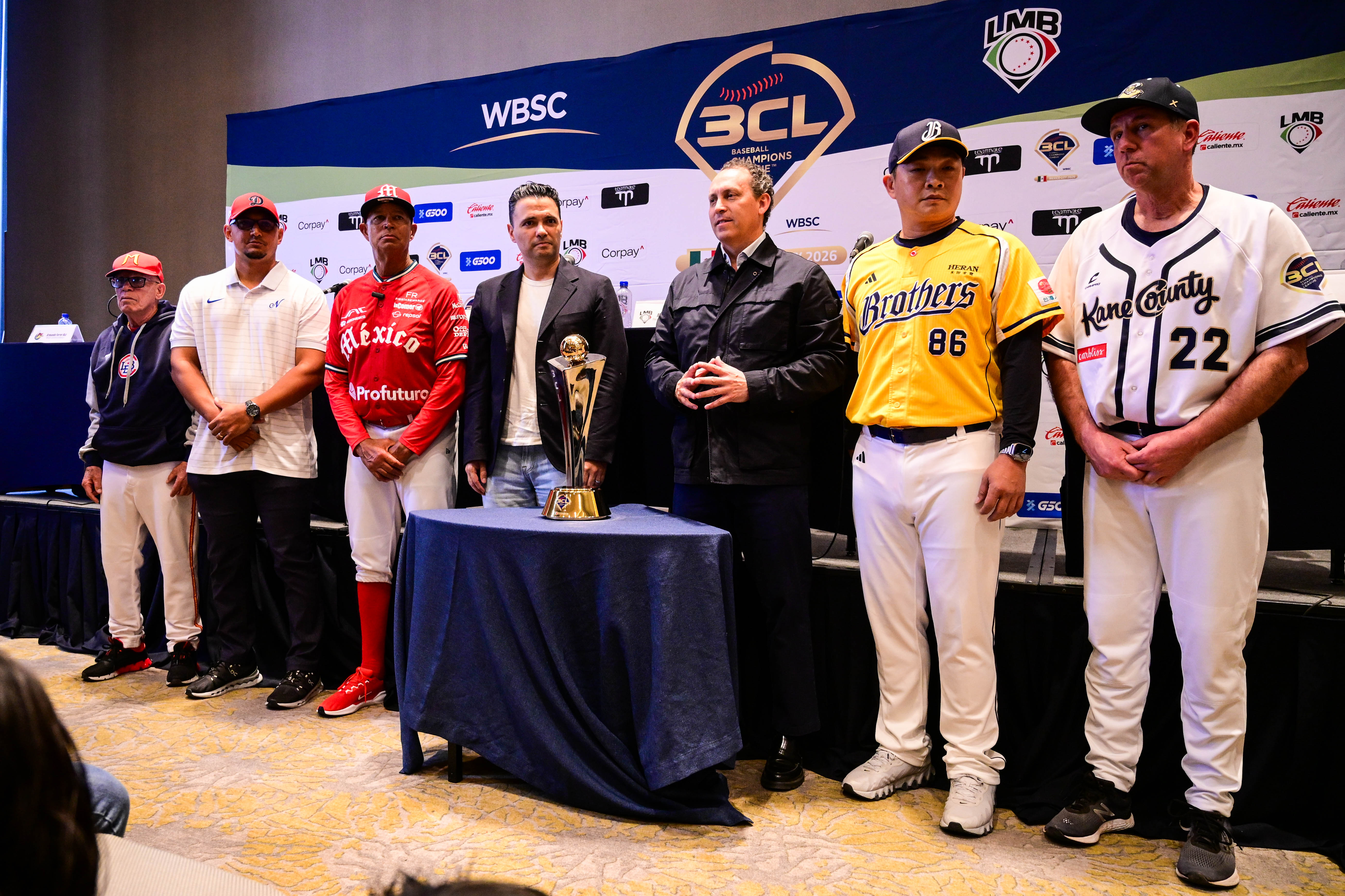 La Baseball Champions League 2026 Arranca Mañana en el Alfredo Harp Helú con Cinco Equipos de Tres Continentes