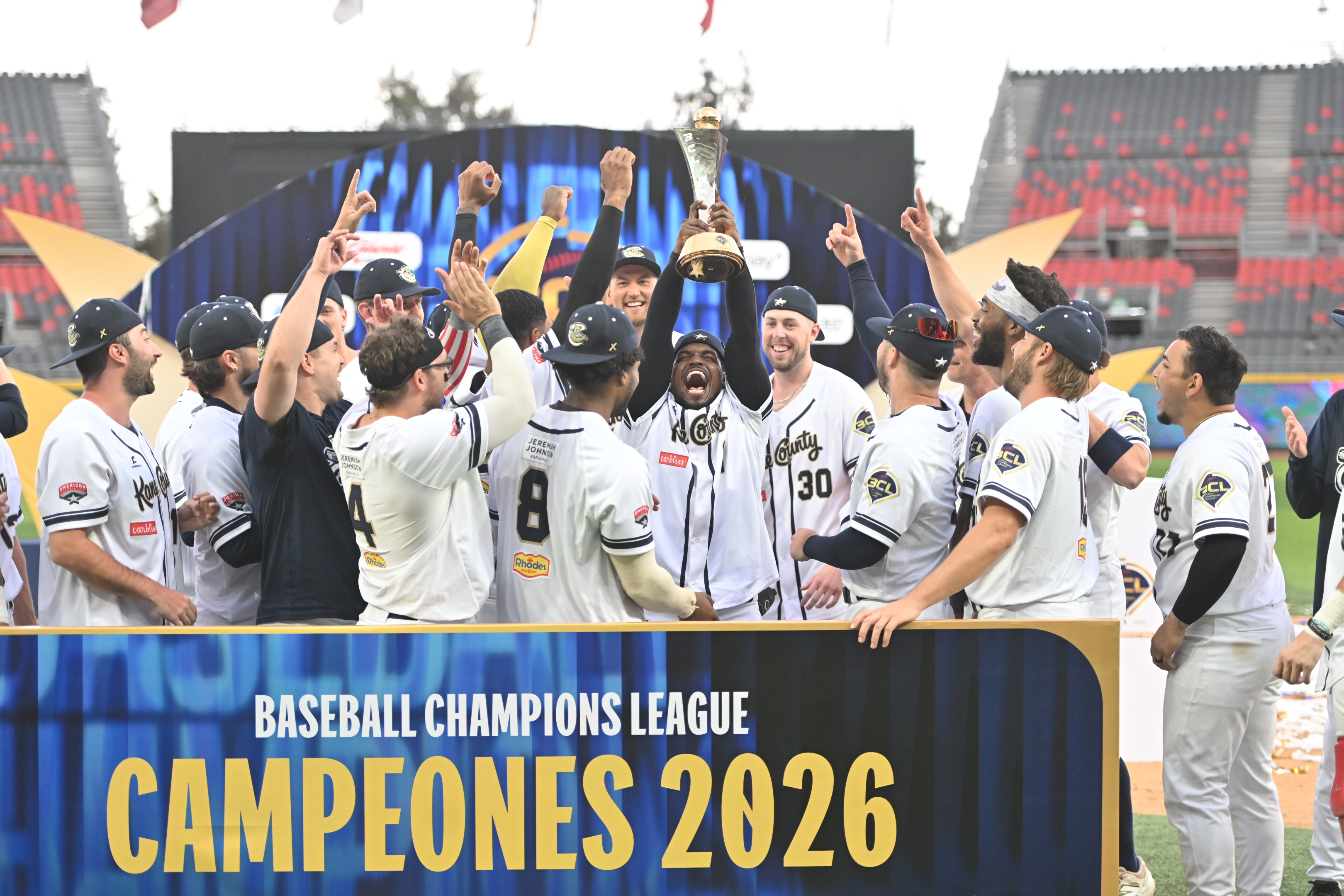 Kane County Cougars es campeón de la Baseball Champions League 2026 tras vencer 7-3 a Diablos Rojos en la final