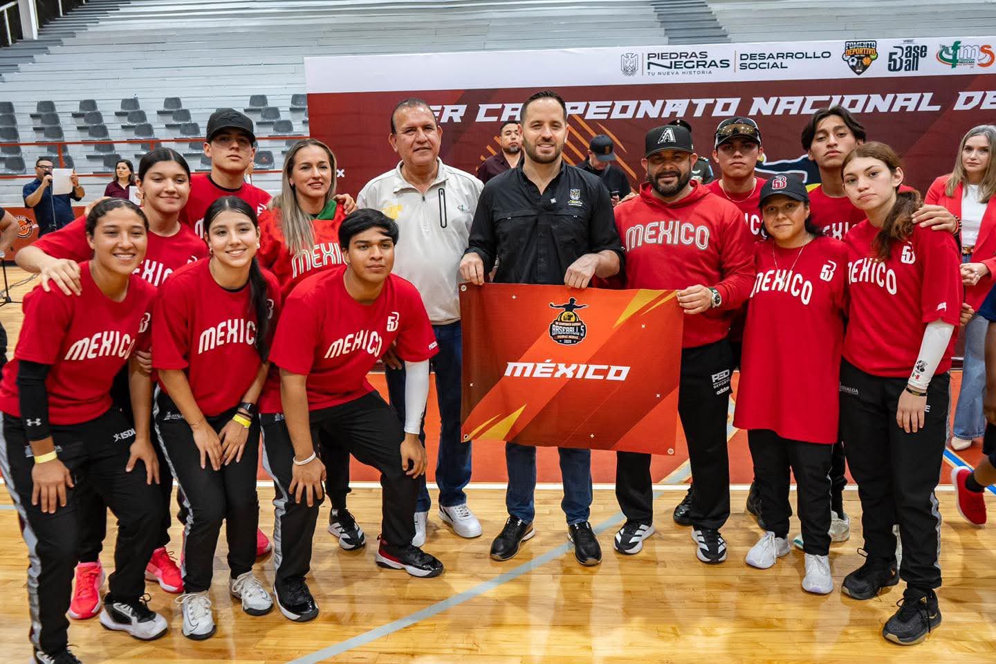 Piedras Negras inaugura el 4º Campeonato Nacional de Béisbol 5