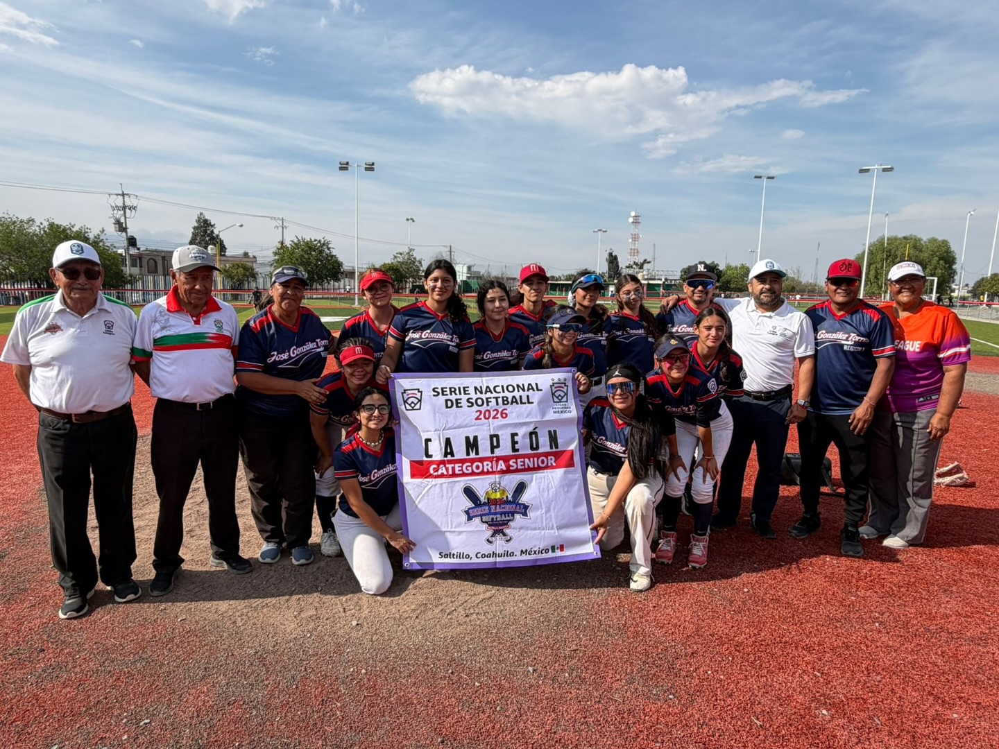 Liga José González Torres conquista el Nacional Senior de Softbol de Ligas Pequeñas en Saltillo