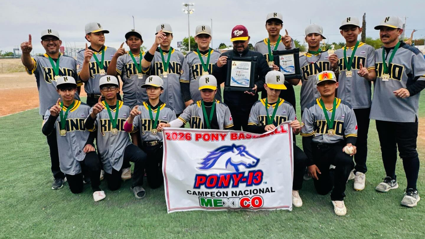 Liga Kino de Hermosillo gana el Nacional Solo 13 en Ciudad Juárez y se lleva el boleto al PONY League World Series