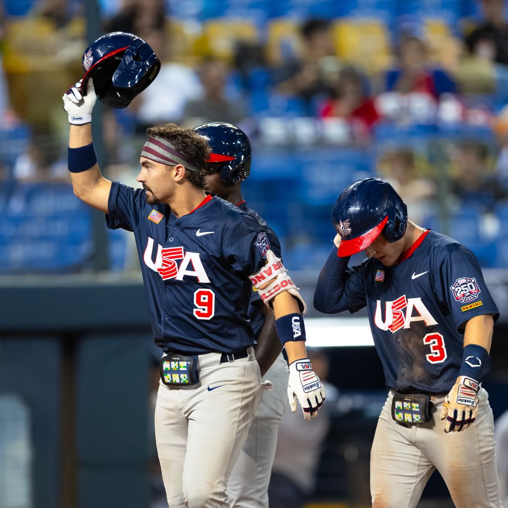 Estados Unidos llega perfecto a la final del primer Mundial Colegial de Béisbol en Taiwán