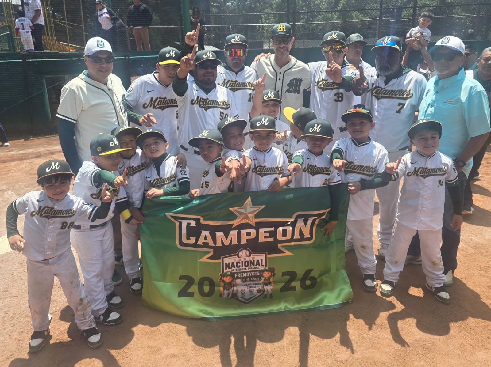 Liga Matamoros se corona en la Serie Nacional Premoyote con triunfo de 17-11 sobre Apodaca