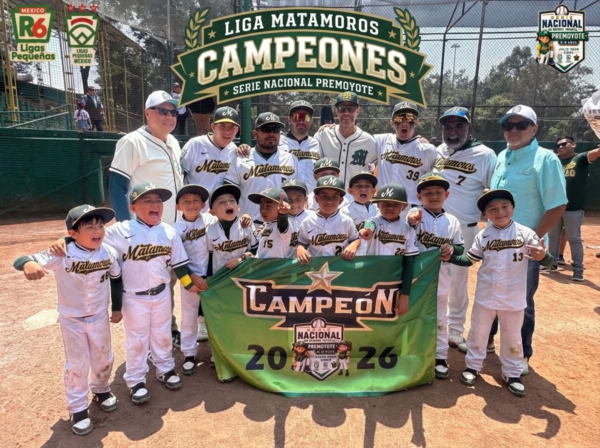 Liga Matamoros campeones del nacional Pre-moyote 2026 jugado en Liga Maya de la CDMX