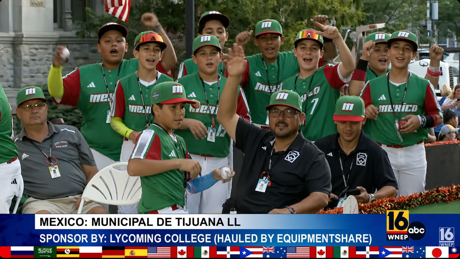 Tijuana ya desfiló en Williamsport: la Serie Mundial de Ligas Pequeñas arranca este miércoles