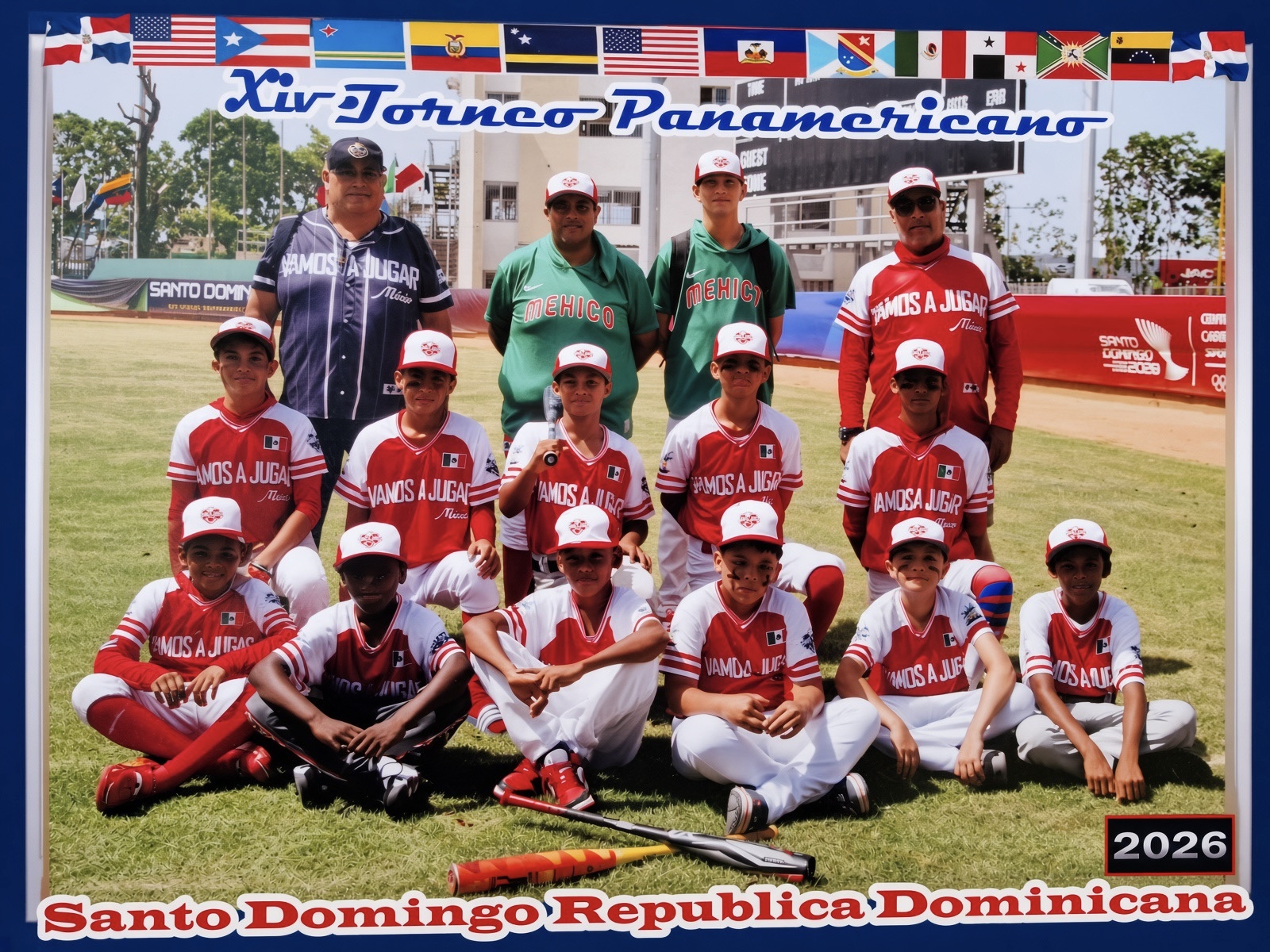 México vence 2-1 a Puerto Rico en el Panamericano Infantil de Santo Domingo con ocho ponches de Kevin Álvarez