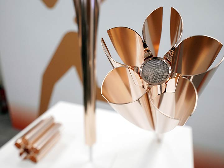 "Sakura" inspira diseño de la antorcha olímpica Tokio 2020