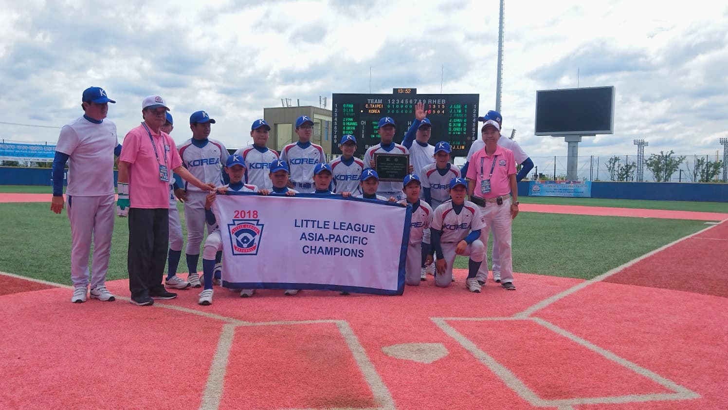 Liga de Seúl Sur a Williamsport por Asia-Pacífico