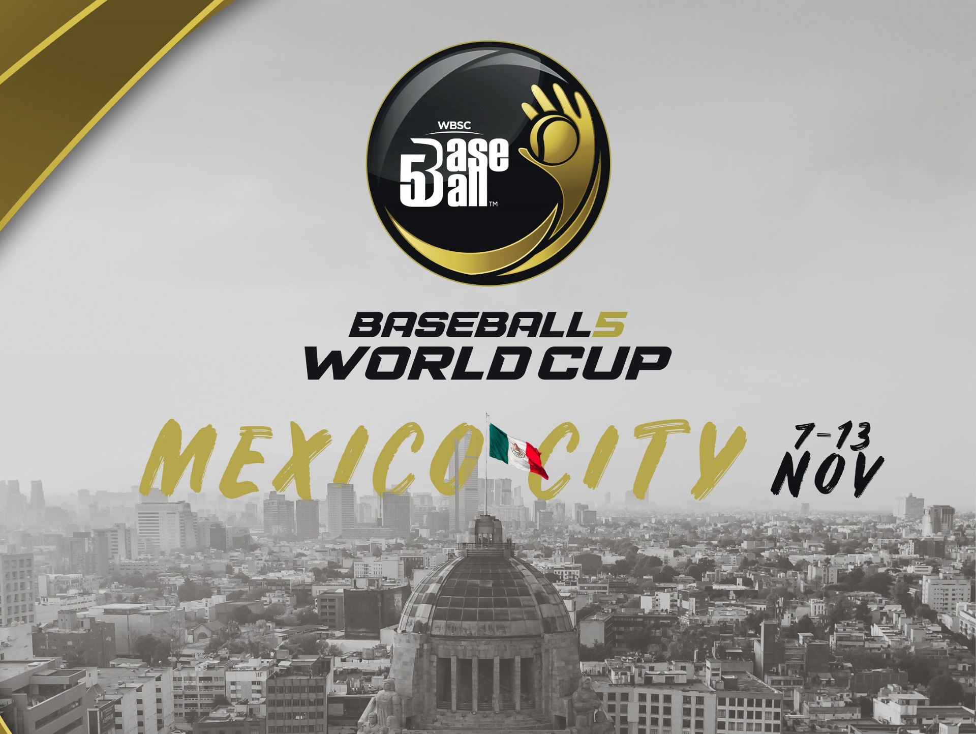 La Copa Mundial de Baseball5 llega al Zócalo Capitalino