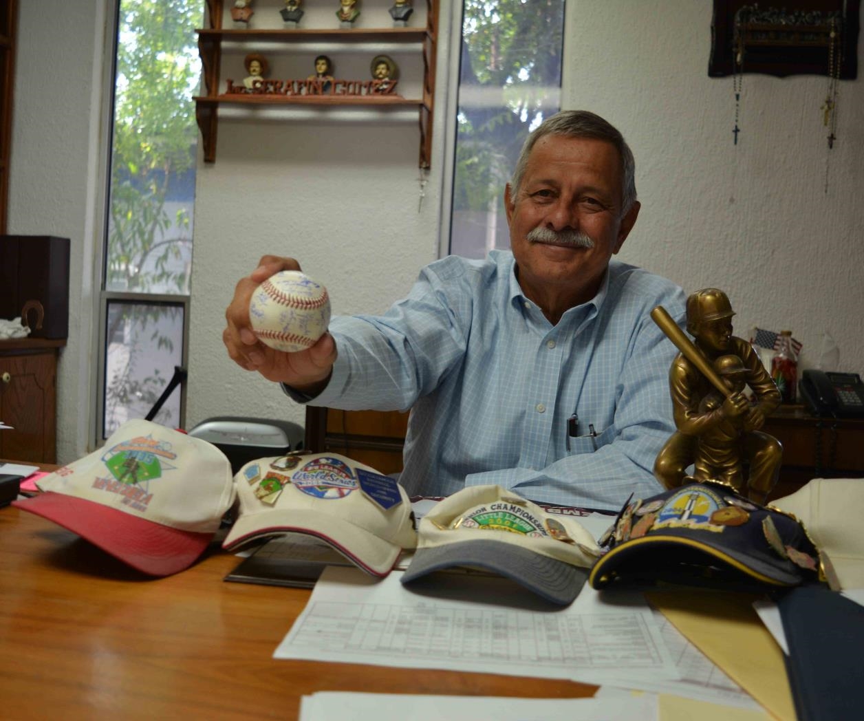 Serafín Gómez, mexicano directivo mundial de Little League