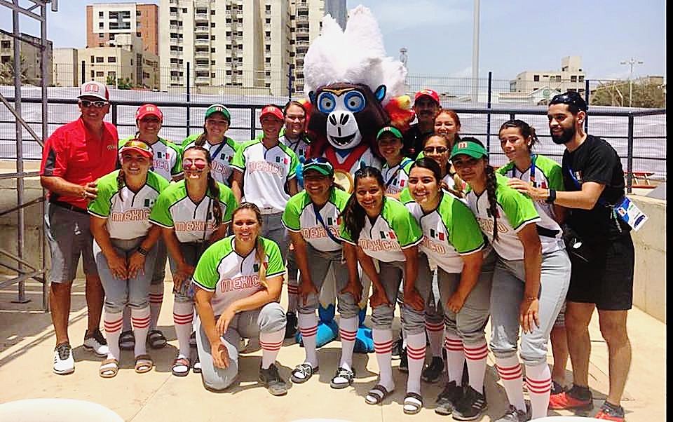 México Invicto en softbol femenil de Barranquilla 2018