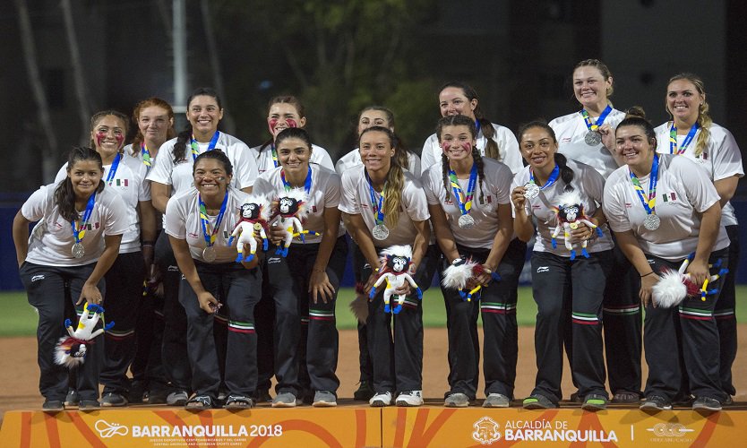 México obtiene medalla de plata en sóftbol