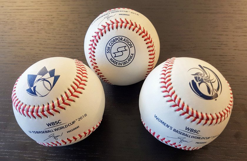 SSK, Proveedor Oficial de Pelotas y Equipamiento de la WBSC