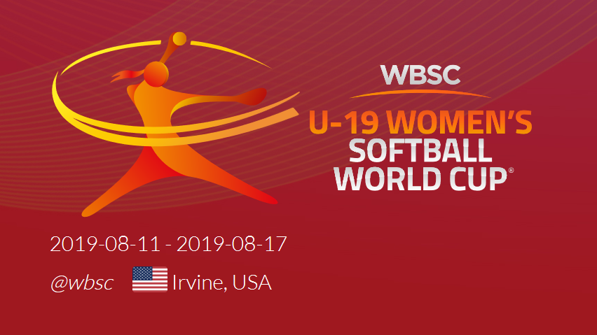 WBSC presenta el nuevo logo de la Copa Mundial de Softbol Femenino Sub-19